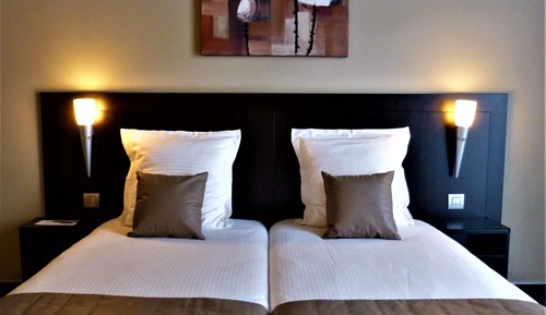 Chambre avec lits jumeaux
