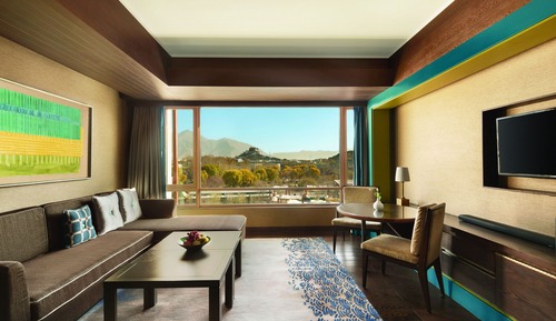 Suite Exécutive, 1 très grand lit, vue montagne (Potala View)