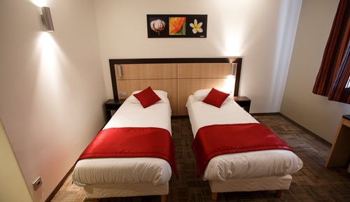 Chambre avec lits jumeaux