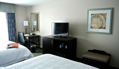 Chambre, 2 grands lits
