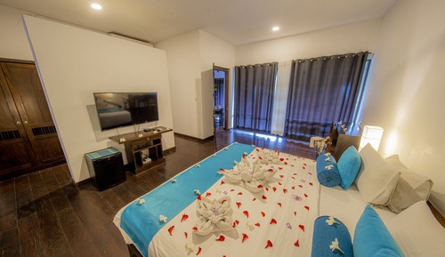 Suite Exécutive, balcon