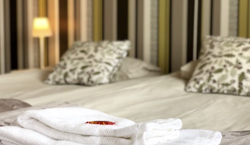 Chambre Double Économique, salle de bains commune