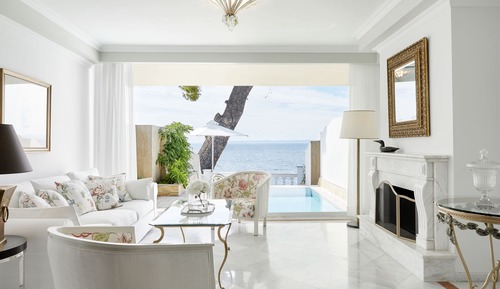 Chambre Exécutive Double ou avec lits jumeaux, vue mer (Pool)