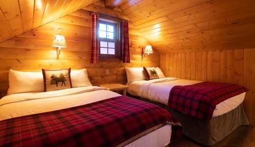 Cabane, 1 chambre (+ Loft (Stairs))