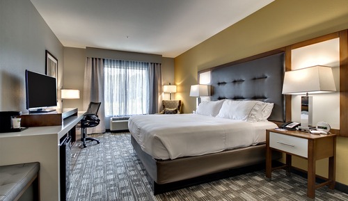 Chambre, 1 très grand lit, accessible aux personnes à mobilité réduite, non-fumeurs (Hearing)