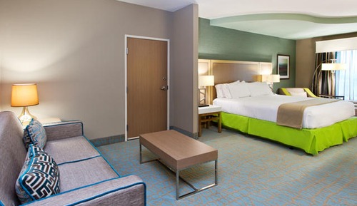 Suite, 1 très grand lit et 1 canapé-lit (Mobility, Accessible Tub)