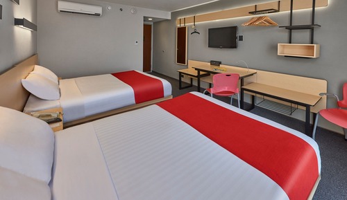 Chambre, 2 lits doubles, non-fumeurs