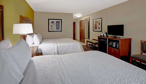 Chambre, 2 grands lits