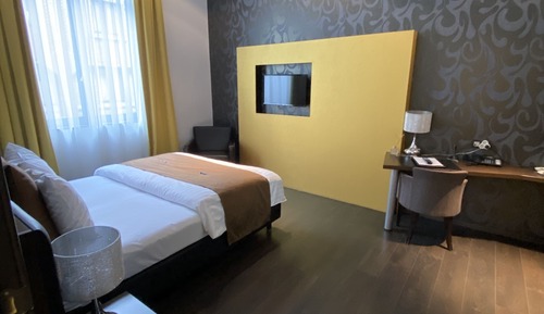 Chambre Double Confort, accessible aux personnes à mobilité réduite