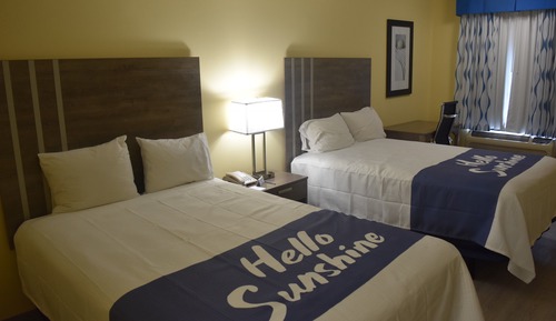 Chambre, 2 lits doubles, non-fumeurs