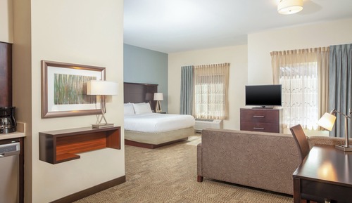 Suite Studio, 1 très grand lit, accessible aux personnes à mobilité réduite, cuisine (Mobility Tub)