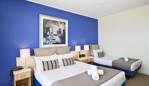 Chambre Exécutive, 1 grand lit, vue mer
