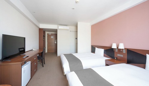 Chambre avec lits jumeaux, non-fumeurs (Eco Plan) (No Cleaning Services)