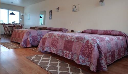 Chambre Standard, 2 grands lits, vue montagne