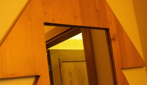 Suite, terrasse, vue montagne