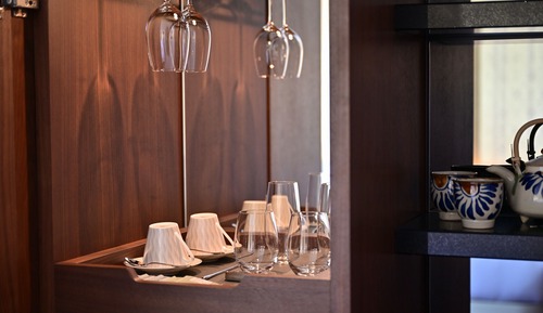 Chambre Panoramique avec lits jumeaux, non-fumeurs, en angle (Suite,club Lounge&VIP Pool Bar Oasis)
