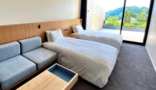 Chambre avec lits jumeaux, non-fumeurs, terrasse