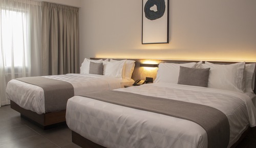Chambre Double Deluxe, 2 lits doubles, vue ville
