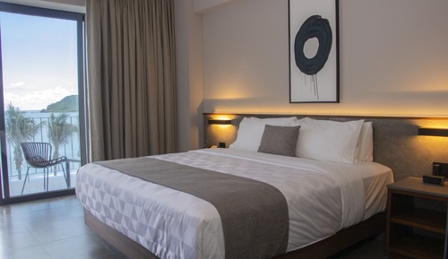 Chambre Double Deluxe, 1 très grand lit, vue océan