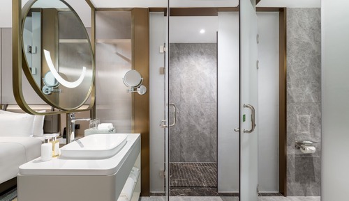 Chambre Standard, 2 lits une place, vue fleuve