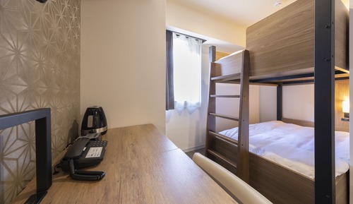 Chambre avec lits jumeaux (1 Bunk Bed)