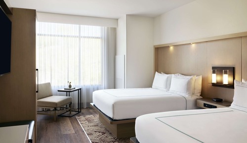 Chambre, 2 grands lits