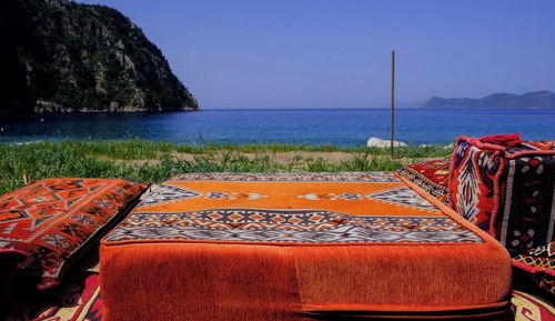 Tente, 1 chambre, vue mer