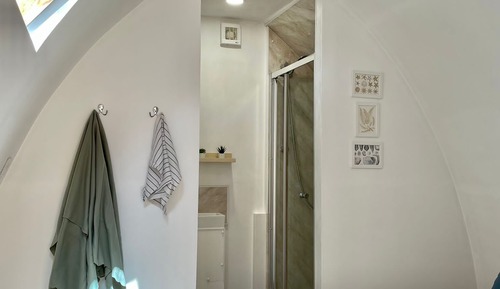 Cabane, 1 chambre, balcon, vue jardin