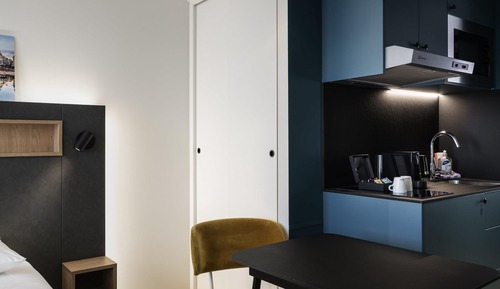Studio, 2 lits une place (2 adults)