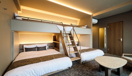 Chambre Quadruple Exécutive, non-fumeurs (Bunk)