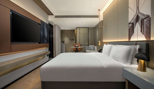 Chambre Deluxe, 1 très grand lit, non-fumeurs