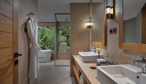Suite Junior, 1 très grand lit, vue jardin (Living Area)