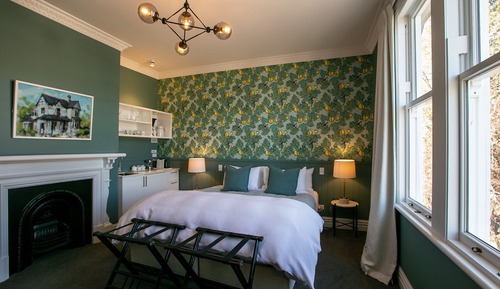 Chambre, salle de bains attenante (4, Superking,Upstairs no lift)
