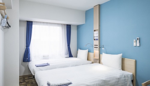 Chambre avec lits jumeaux, fumeurs
