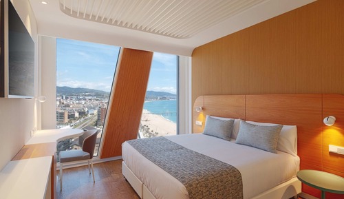 Chambre Double Standard, vue mer
