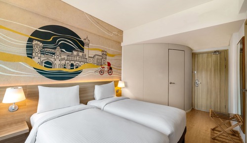 Chambre Standard avec lits jumeaux, 2 lits une place