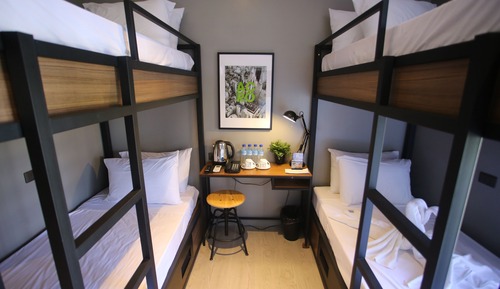 Chambre Quadruple, balcon
