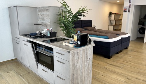 Appartement, salle de bains privée, vue ville (Apartment)