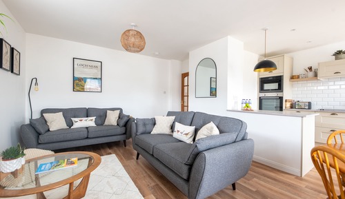 Cottage Luxe, salle de bains attenante (End House Inverness)