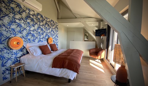 Suite Panoramique, salle de bains attenante, vue mer (5 - Suite l'île d'Arz)
