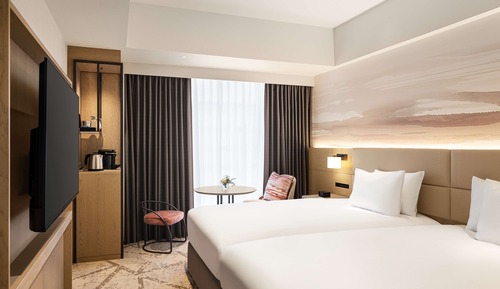 Chambre Premium, 2 lits une place