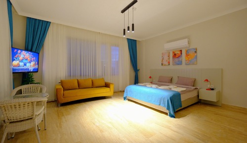 Chambre Deluxe, 1 chambre, balcon, vue piscine