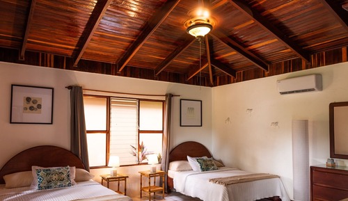 Chambre Double, vue jardin