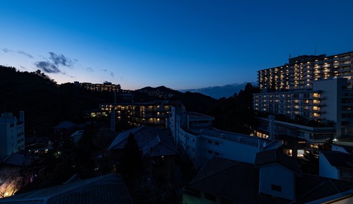 Chambre avec lits jumeaux, 2 lits doubles, non-fumeurs, vue montagne (302, Private Open-air Bath)