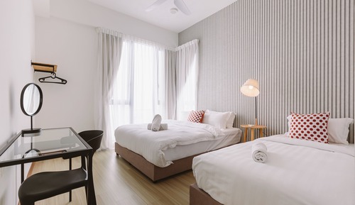 Appartement Confort, 2 chambres, vue ville