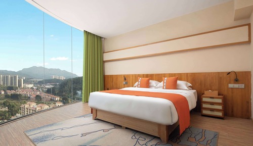 Chambre Deluxe, 1 très grand lit, non-fumeurs