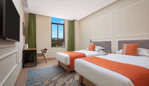 Chambre Deluxe, 2 lits une place, non-fumeurs