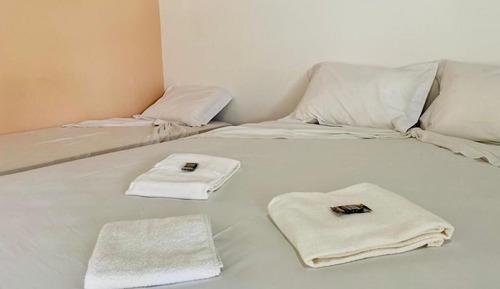 Chambre Familiale, 1 chambre, vue piscine, côté jardin
