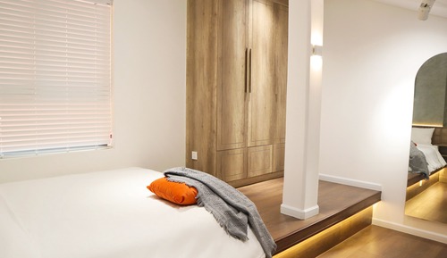 Appartement Duplex Standard, vue jardin