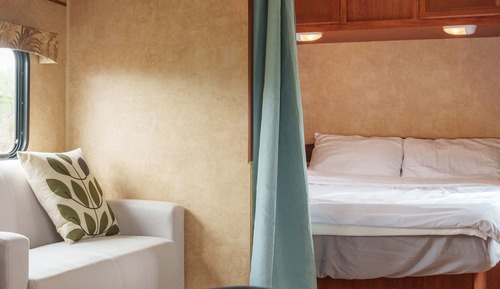 Chambre, 1 chambre (Luxury caravan)